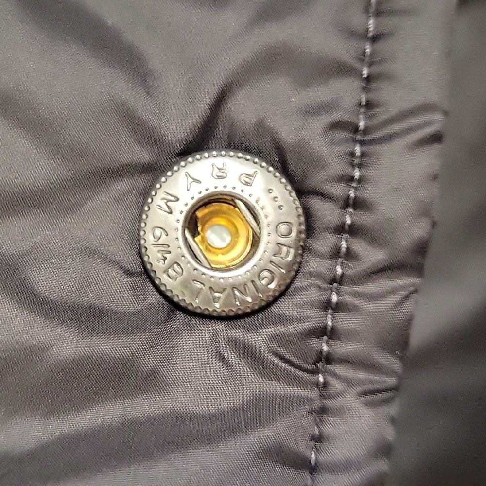 Land's End Down Button Short Sleeve Puffer Coat XS Excellent Condition Pockets - Picture 11 of 12